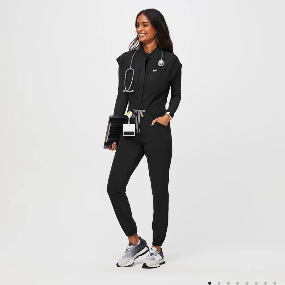 FIGS jumpsuit - black - small